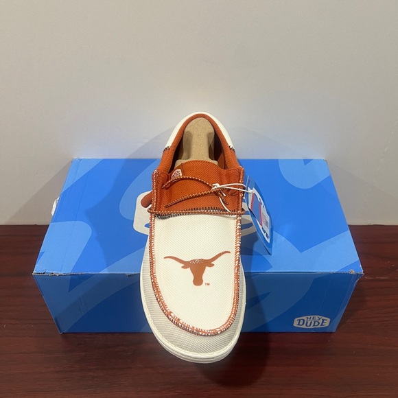 Hey Dude, Wally Tri, Texas Longhorns, White, Orange - Picture 11 of 14